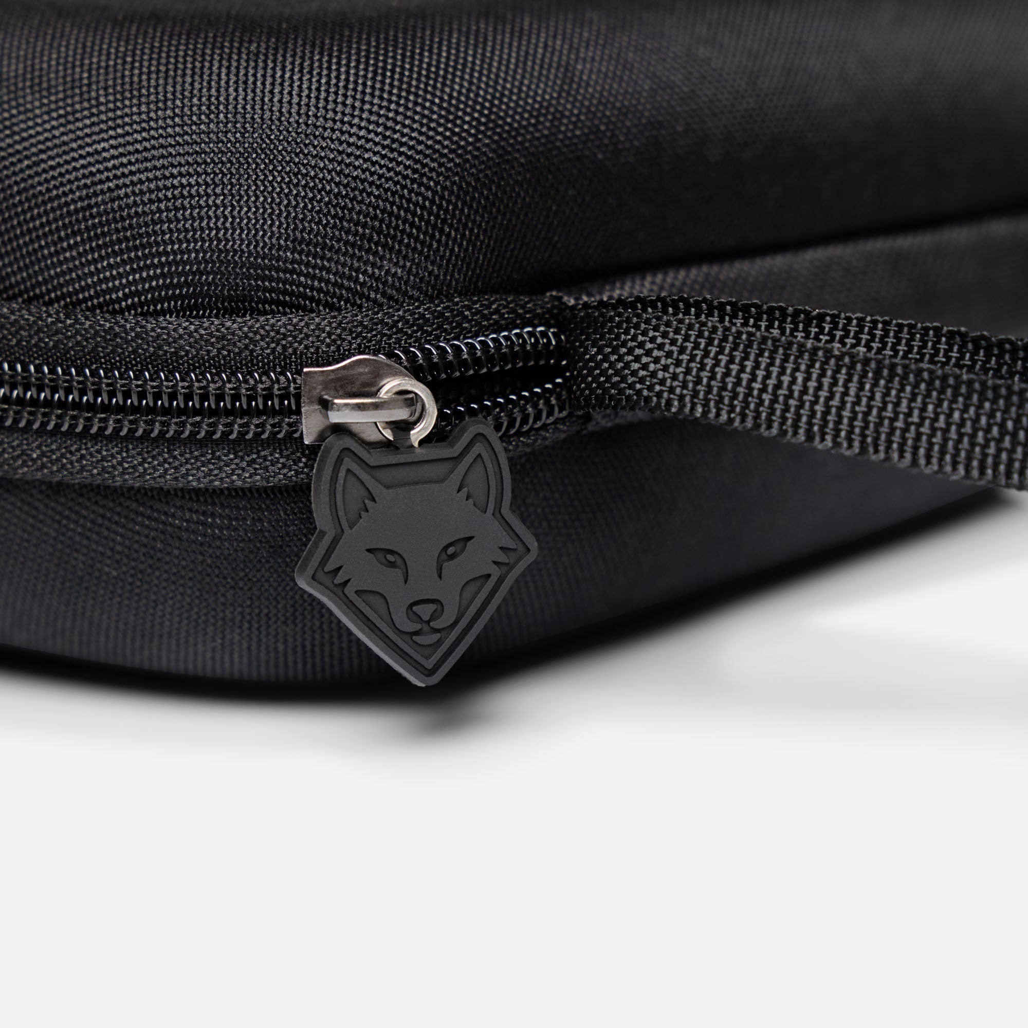ProtecWolf signature wolf head zip puller