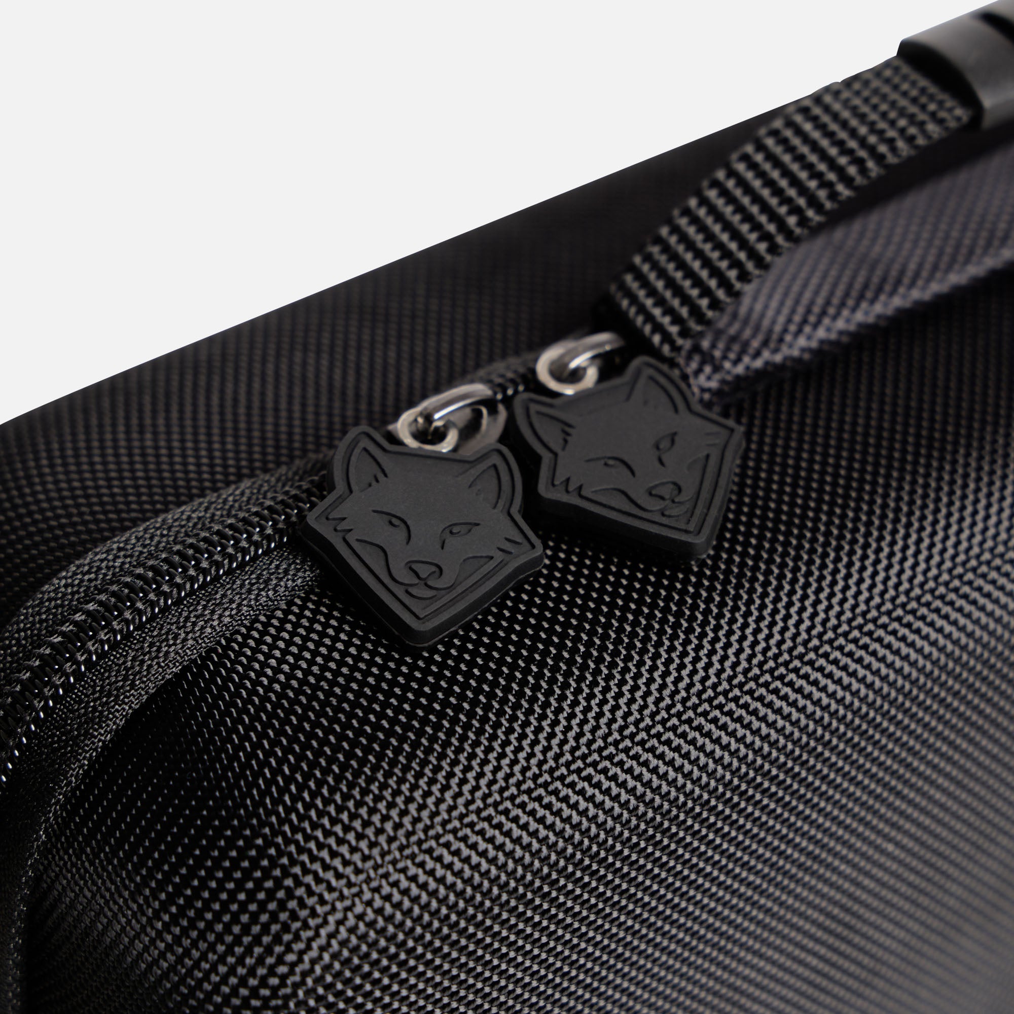 ProtecWolf signature wolf head zip pullers