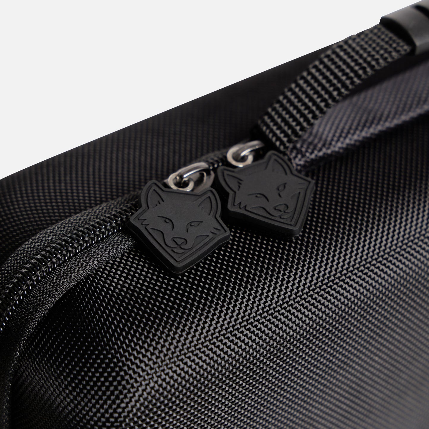 ProtecWolf signature wolf head zip pullers