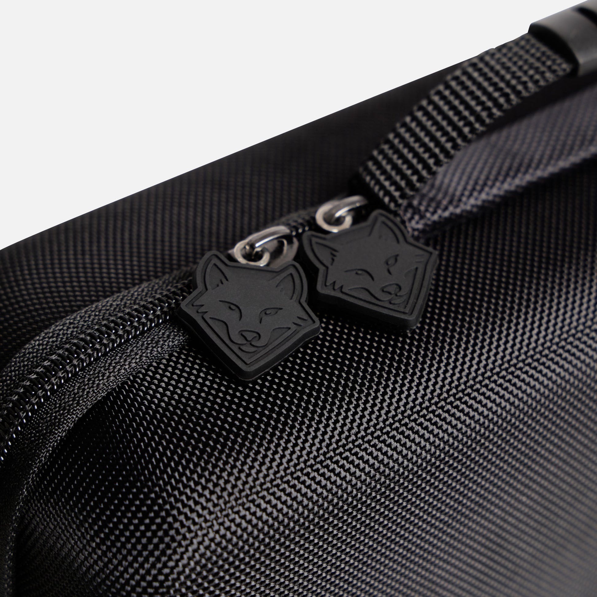 ProtecWolf signature wolf head zip pullers