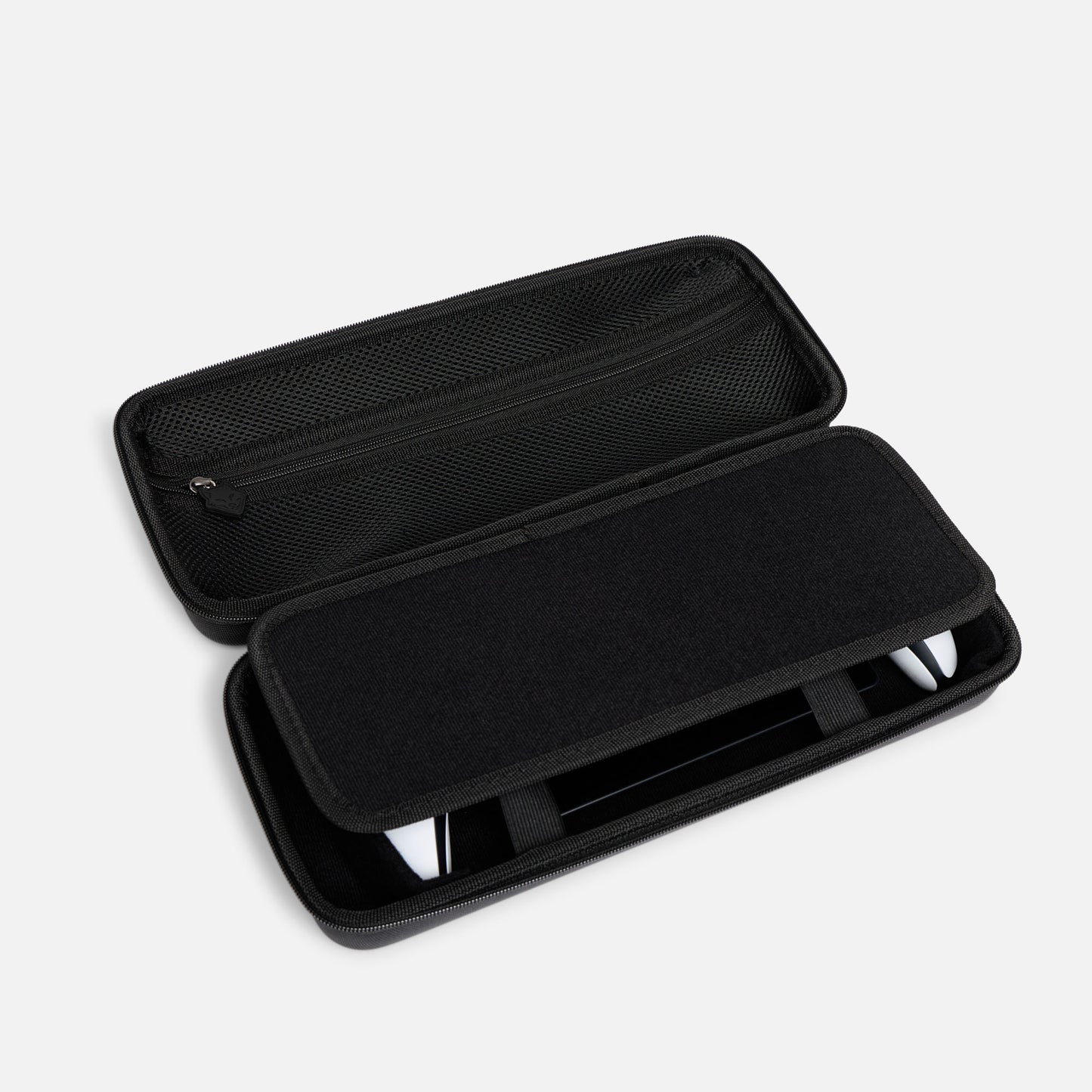 Nintendo Switch stored inside ProtecWolf carrying case