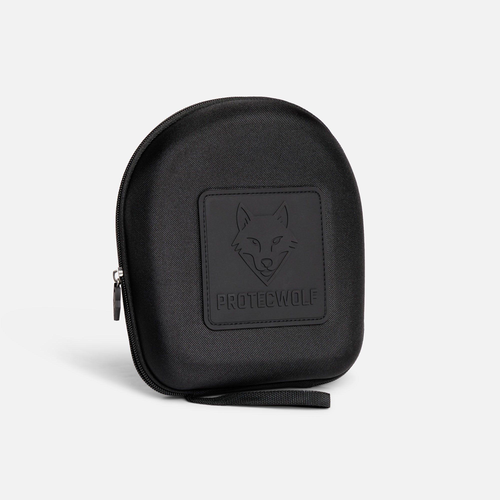Black ProtecWolf hard shell headphone storage case
