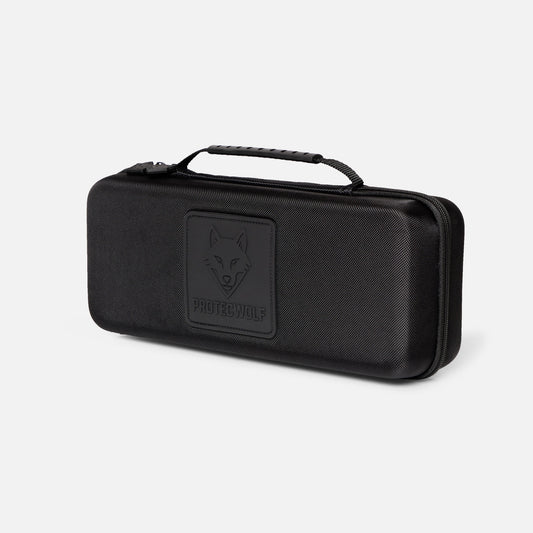 ProtecWolf handheld game console storage case with carry handle